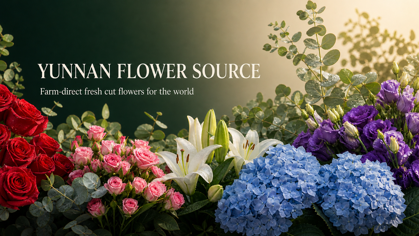 Yunnan Flower Source fresh flower collection